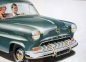Preview: Opel Olympia Rekord Modelprogram 1954 Carbrochure (7560)